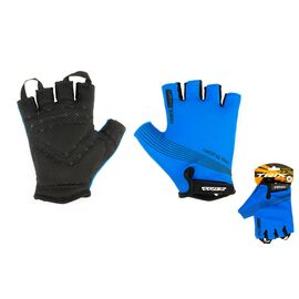 Велоперчатки TRIX,  мужские, короткие пальцы, синие, GL-TX-018203A-XL-BL , Вариант УТ-00318553: Размер L, изображение  - НаВелосипеде.рф