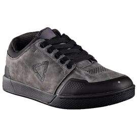 Велотуфли Leatt 3.0 Flat Shoe, мужские, Steel, 2022, 3022101462, Вариант УТ-00320238: Цвет Steel, размер 8, изображение  - НаВелосипеде.рф