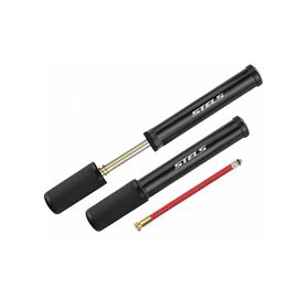 Насос велосипедный Stels HPS-295-3, ручной, пластиковый, чёрный, 320038, изображение  - НаВелосипеде.рф