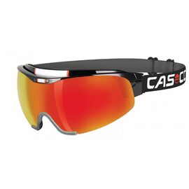 Очки-маска CASCO Spirit Carbonic, black-red, L, 07.4923.L, изображение  - НаВелосипеде.рф