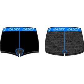 Шорты (термобельё) велосипедные KV+ TENERO women boxer pro-wind-tech, женские, dark grey, 21U106.1, Вариант УТ-00300816: Размер: M-L, изображение  - НаВелосипеде.рф