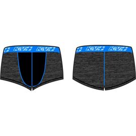 Велошорты (термобелье) KV+ TENERO men boxer pro-wind-tech, dark grey, 21U107.1, Вариант УТ-00300817: Размер: XL-XXL, изображение  - НаВелосипеде.рф