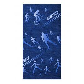 Велобандана KV+ Bandana MULTISPORT, blue, 7A31.107, изображение  - НаВелосипеде.рф