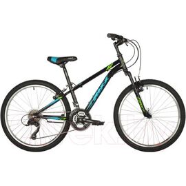 Подростковый велосипед FOXX AZTEC 24" 2022, Вариант УТ-00301362: Рама: 12" (Рост: 125-150 см), Цвет: красный, изображение  - НаВелосипеде.рф