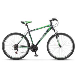 Горный велосипед STELS Десна 2910 V F010 29" 2021, LU090580, Вариант УТ-00301378: Рама: 21" (Рост: 180-190 см), Цвет6 серый/зелёный, изображение  - НаВелосипеде.рф