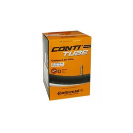 Камера Continental Compact 20 wide, 50-406 / 62-451, D40, 181281, изображение  - НаВелосипеде.рф