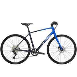 Велосипед Trek'22 Fx 3 Disc M Alpine Blue to Deep Dark Blue HYBD 700C, TR5258695, изображение  - НаВелосипеде.рф