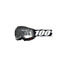 Веломаска 100% Accuri 2 Enduro Goggle Black / Clear Dual Lens, 50015-00001, изображение  - НаВелосипеде.рф