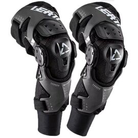 Велонаколенники Leatt Knee Brace X Frame Hybrid, Black, 2022, 5021200100, Вариант УТ-00320890: Цвет Black, размер M, изображение  - НаВелосипеде.рф