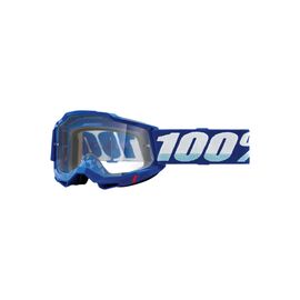 Веломаска 100% Accuri 2, Goggle Blue / Clear Lens, 50013-00002, изображение  - НаВелосипеде.рф