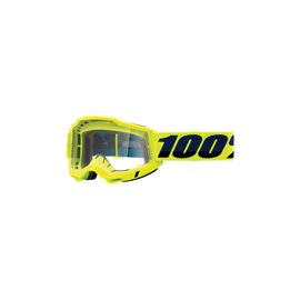 Веломаска 100% Accuri 2, Goggle Fluo Yellow / Clear Lens, 50013-00003, изображение  - НаВелосипеде.рф