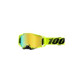 Веломаска 100% Armega Goggle Nuclear Citrus / Mirror Gold Lens, 50005-00003, изображение  - НаВелосипеде.рф