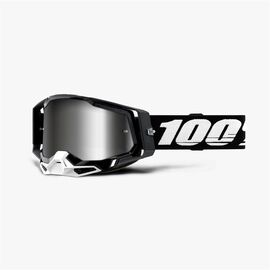 Веломаска 100% Racecraft 2 Goggle Black / Mirror Silver Lens, 50121-252-01, изображение  - НаВелосипеде.рф
