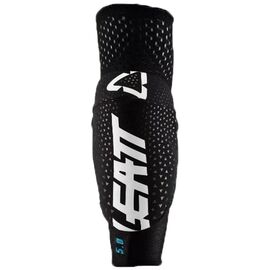 Велоналокотники Leatt 3DF 5.0 Elbow Guard, White/Black, 2023, 5019400403, Вариант УТ-00320899: Цвет White/Black, размер XL, изображение  - НаВелосипеде.рф