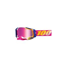 Веломаска 100% Racecraft 2 Goggle Mission / Mirror Pink Lens, 50010-00012, изображение  - НаВелосипеде.рф