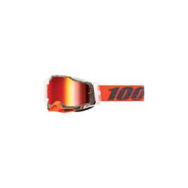 Веломаска 100% Racecraft 2 Goggle Schrute / Mirror Red Lens, 50010-00014, изображение  - НаВелосипеде.рф