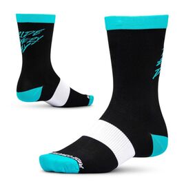 Велоноски Ride Concepts Ride Every Day, Black/Aqua, S, 2022, 2448-850, изображение  - НаВелосипеде.рф