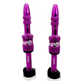 Ниппель велосипедный E Thirteen Quickfill Gen2 Eggplant, 16-24 mm, 2 шт., бескамерный, TR2UNA-110, изображение  - НаВелосипеде.рф