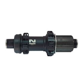 Втулка велосипедная задняя NOVATEC 28H/14G, 12X142мм, без эксцентрика, с проставкой 1,5мм, матовая чёрная, D432SB-CL-11S, изображение  - НаВелосипеде.рф