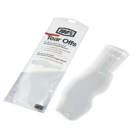 Линзы отрывные, 100% AC2/ST2 Junior Standard Tear-Offs, подростковые, 20 шт, 59108-00001, изображение  - НаВелосипеде.рф