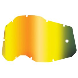 Линза 100% RC2/AC2/ST2 Replacement Lens Mirror Gold, 59078-00002, изображение  - НаВелосипеде.рф