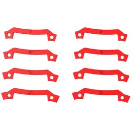 Комплект ограничителей Leatt Hybrid+X-Frame Extension Stopper Kit Pair, для наколенников, 2024, 4018663070, изображение  - НаВелосипеде.рф