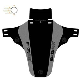 Крыло велосипедное Mucky Nutz Face Fender Reflective, переднее, MN0230, изображение  - НаВелосипеде.рф