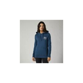 Толстовка Fox Elements Pullover Fleece, женская, Dark Indigo, 2022, 28213-203-S, Вариант УТ-00320972: Размер XS, изображение  - НаВелосипеде.рф