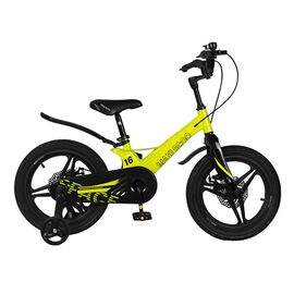 Детский велосипед Maxiscoo Space Делюкс 16" 2022, MSC-S1614D, Вариант УТ-00300405: Возраст: 5-6 лет (Рост: 100-120 см), Цвет: Графит, изображение  - НаВелосипеде.рф