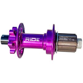Втулка велосипедная RIDE Boost, задняя, под кассету, 32h, 12x148, Anti Bite Purple, BX211RPUR, изображение  - НаВелосипеде.рф