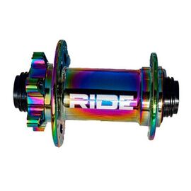 Втулка велосипедная RIDE Boost 32h 15x110, передняя, под кассету, Oil Slick, BX211OIL, изображение  - НаВелосипеде.рф