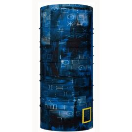 Бандана велосипедная Buff CoolNet UV+ Insect Shield Unrel Blue, 128759.707.10.00, изображение  - НаВелосипеде.рф