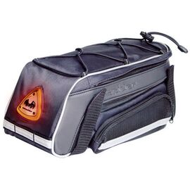 Велосумка EXSPIDER TB6104L, на багажник, черный, 41006, изображение  - НаВелосипеде.рф