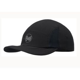 Бейсболка Buff Run Cap R Solid lack, S/M, 119490.999.20.00, изображение  - НаВелосипеде.рф