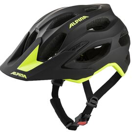 Велошлем Alpina 2022 Carapax 2.0 Black Neon Yellow Matt 5, A9725_42, Вариант УТ-00325386: Цвет Black-Neon Yellow, размер 52-57, изображение  - НаВелосипеде.рф