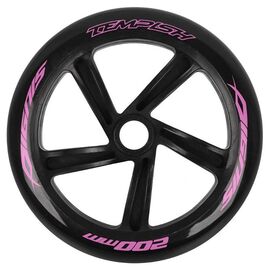 Колесо для самоката Tempish 2021 PU 87A, 200x30 mm, Pink б/р, 105100020, изображение  - НаВелосипеде.рф