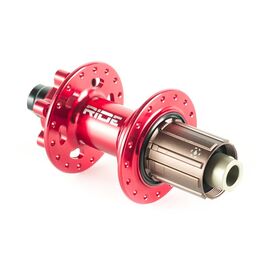 Втулка задняя RIDE Boost 28h 12x148 Anti Bite Red, BX211RRD28, изображение  - НаВелосипеде.рф