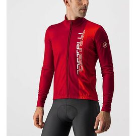 Веломайка Castelli TRAGUARDO FZ, длинный рукав, красный, 2022, 4521515, Вариант УТ-00300801: Размер: L, изображение  - НаВелосипеде.рф