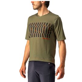 Футболка велосипедная Castelli TRIAL TECH TEE, оливковый, 4522008, Вариант УТ-00301324: Размер: M, изображение  - НаВелосипеде.рф