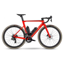 Шоссейный велосипед BMC Timemachine 01 Road THREE Rival AXS HRD 28" 2022, TM01 R Three, Вариант УТ-00301327: Рама: 61 (Рост: >190 см), Цвет: Red Black Carbon, изображение  - НаВелосипеде.рф