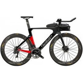 Шоссейный велосипед Wilier Turbine Crono Ultegra Di2 Disc Cosmic Elite 28" 2021, Вариант УТ-00301333: Рама: M (Рост: 171-176 см), Цвет: чёрный/красный, изображение  - НаВелосипеде.рф