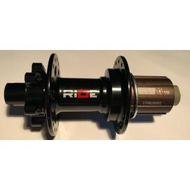 Втулка задняя RIDE Enduro 28h 12x142 мм Anti Bite Black, RREAB2812X142BK, изображение  - НаВелосипеде.рф