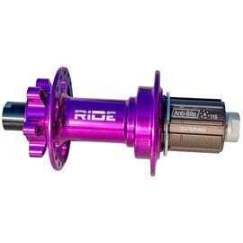 Втулка задняя RIDE Enduro 32h 12x142 мм Anti Bite Purple, RREAB3212X142PUR, изображение  - НаВелосипеде.рф