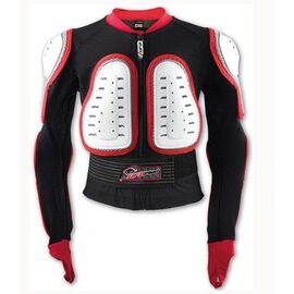 Защитная куртка NIDECKER 2021-22 Pettorina Boy Tg,  Black/Red, SK09117, Вариант УТ-00326697: Размер L, изображение  - НаВелосипеде.рф