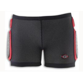 Защитные шорты детские NIDECKER 2022-23 Padded Plastic Shorts, Black-Grey, PI04158, Вариант УТ-00326698: Размер M, изображение  - НаВелосипеде.рф