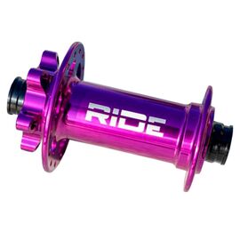 Втулка велосипедная RIDE Boost, передняя, 32h, 15x110, Purple, BX211PUR, изображение  - НаВелосипеде.рф