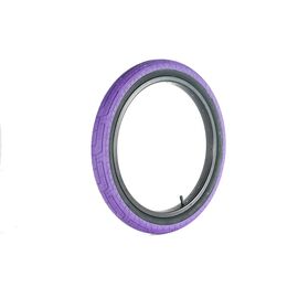 Велопокрышка COLONY, 20 x 2.2", Grip Lock Tyre - Steel Bead, цвет Purple Tread/Black Wall, 03-002101 , изображение  - НаВелосипеде.рф
