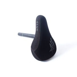 Седло для BMX COLONY Alex Hiam Combo Seat - Fat Size - Alex Hiam Signature, с подседельным штырем 25,4, Black, 03-002088, изображение  - НаВелосипеде.рф