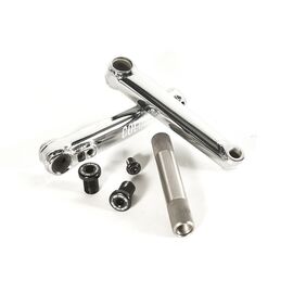 Шатуны COLONY Venator Cranks - 3 piece - 22mm 48 spline - 175mm (ось+два шатуна), цвет Chrome Plated, 03-0021, изображение  - НаВелосипеде.рф