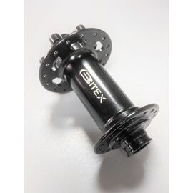 Втулка велосипедная Bitex BX211F15-110 BOOST, MTB, передняя, под ось 15 мм, ширина 110 мм, чёрный, BX211F15-110BK, изображение  - НаВелосипеде.рф